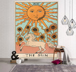 Psychedelic Witchcraft Tarot Tapestry