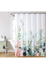 Unique Floral Shower Curtain