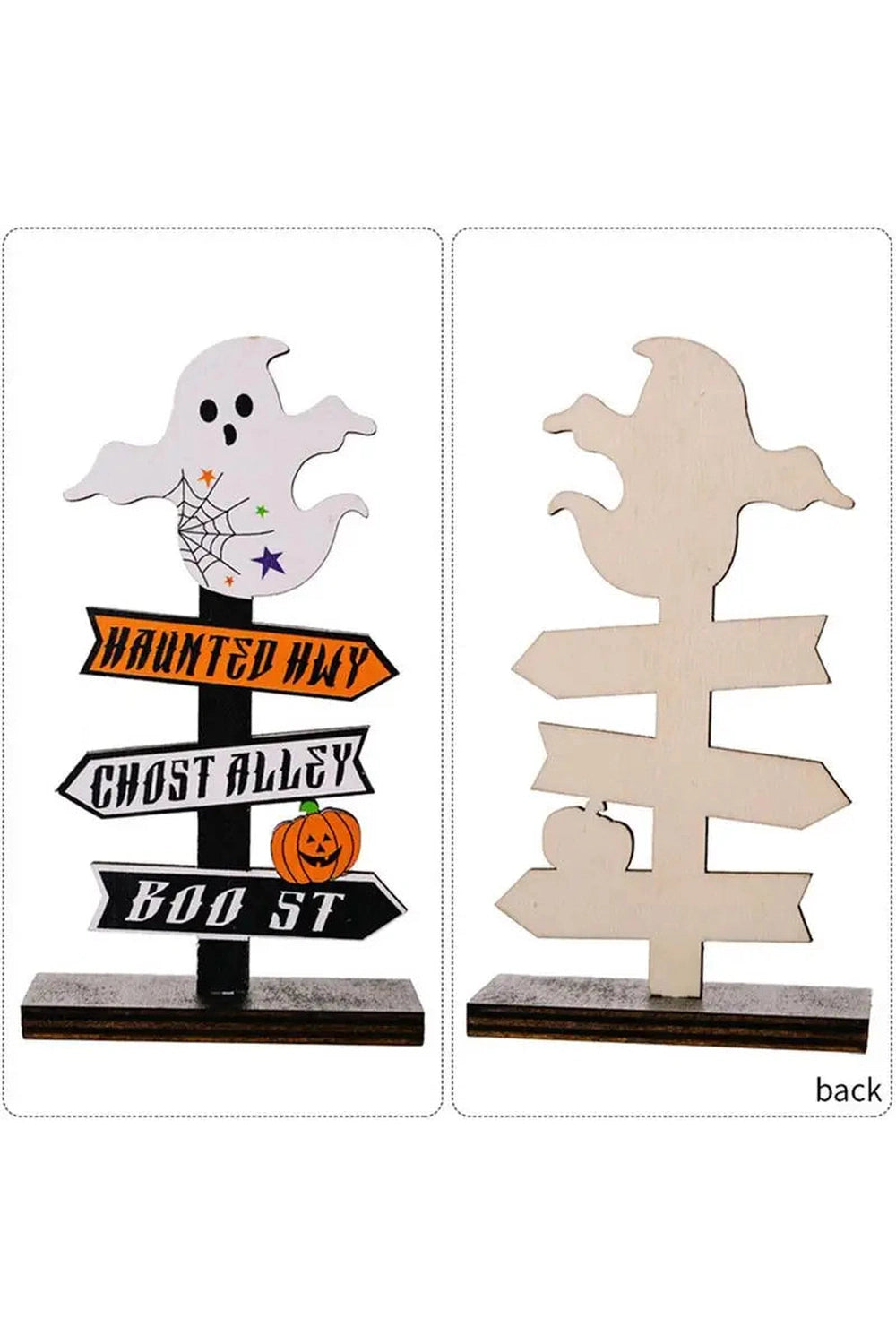 Spooky Street Sign Decor