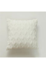 Plush Solid Sofa Pillow Case