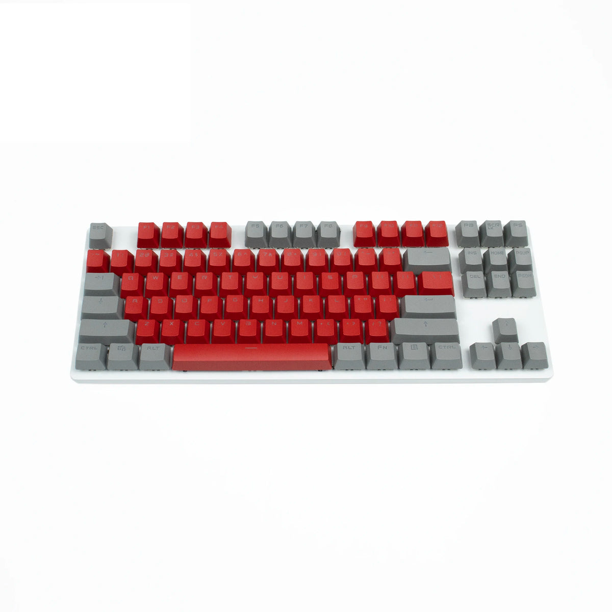 Black Red Backlit Keycaps