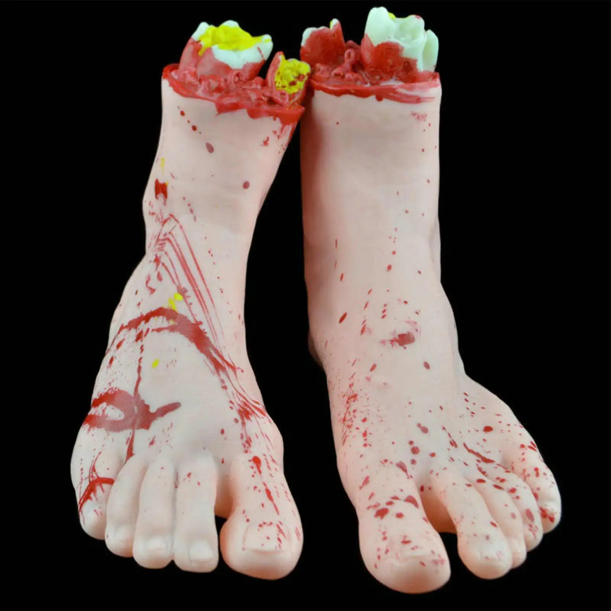 Bloody Severed Hands and Feet Props