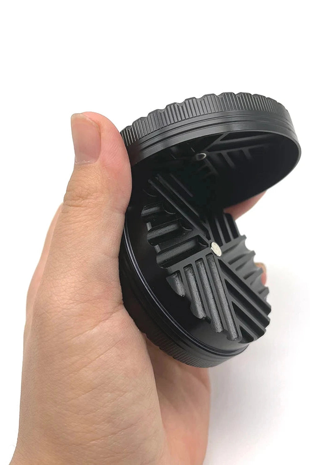 Stealth Black Herb Grinder