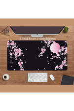 Floral Pink Non-Slip Deskmat