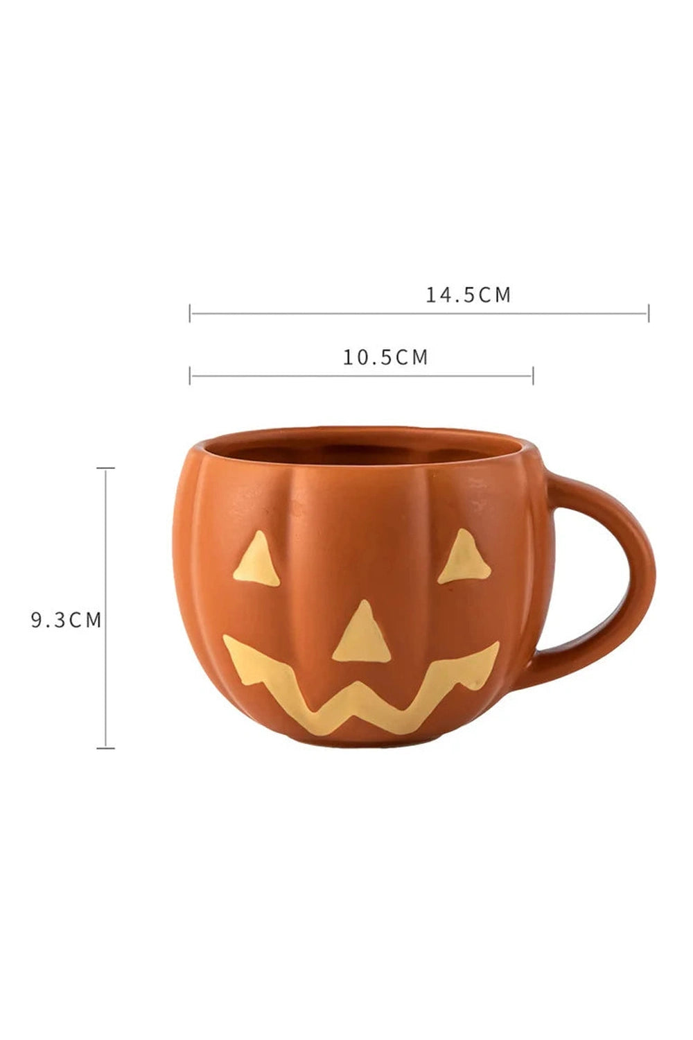 Pumpkin Ghost Ceramic Mug