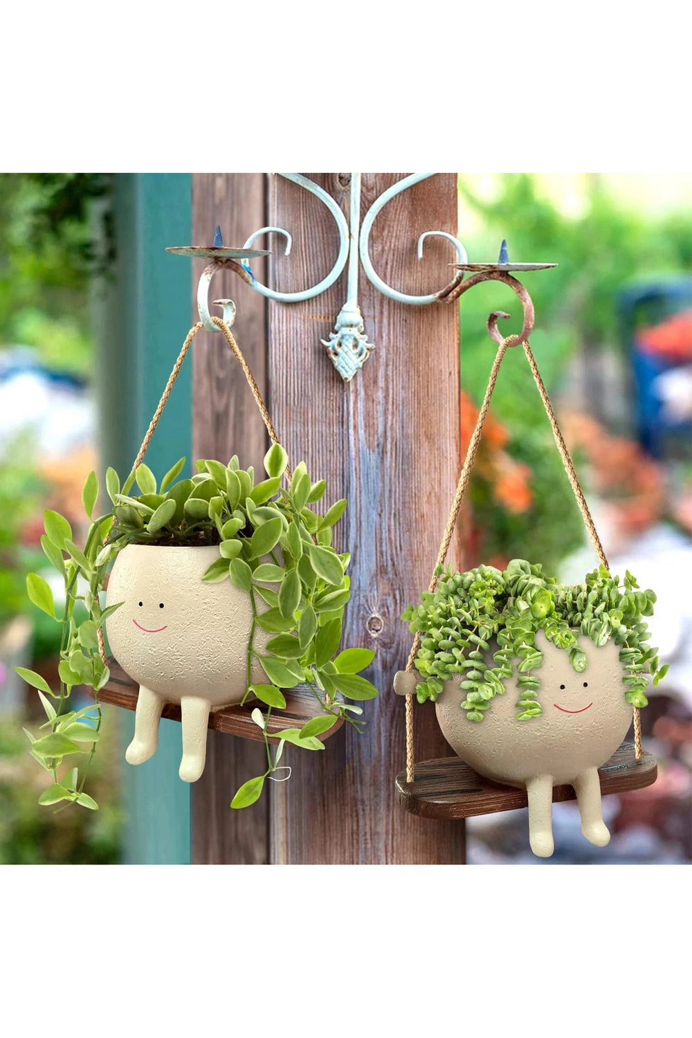 Hanging Smile Planter Pot