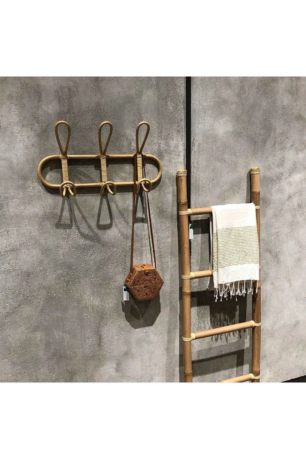 Rattan Wall Hanging Hooks