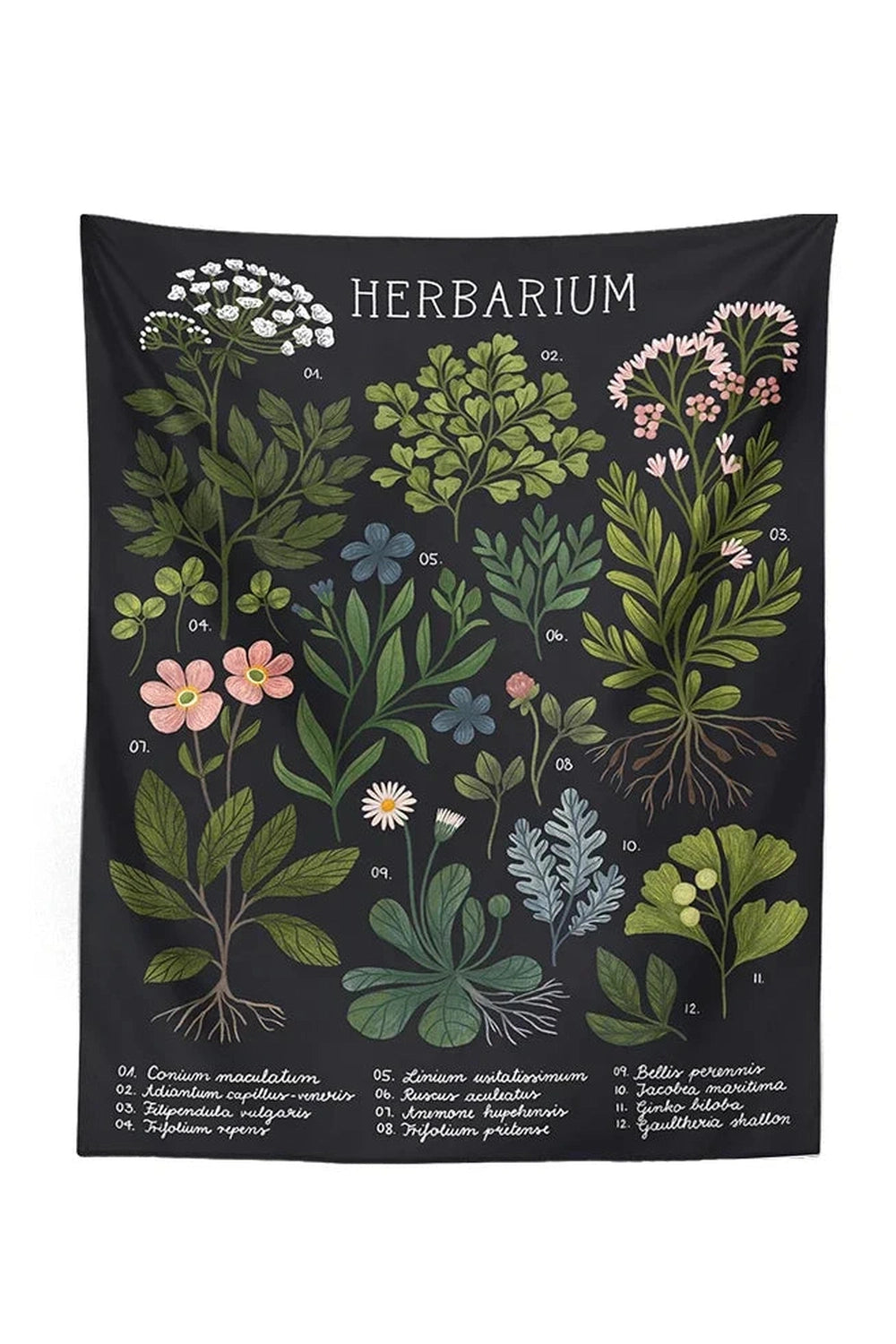 Botanical Wonders Tapestry