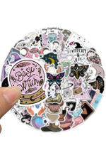 Gothic Witch Astrology Stickers