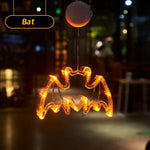 Glowing Halloween LED Window Lights