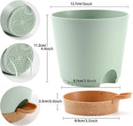 Sage Green Minimalist Plant Pots