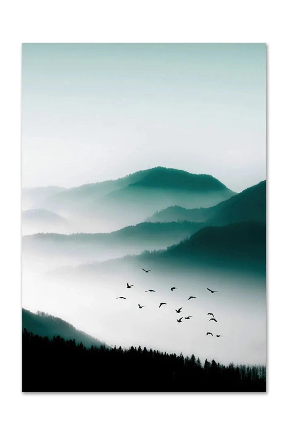 Northern Lights Canvas Poster