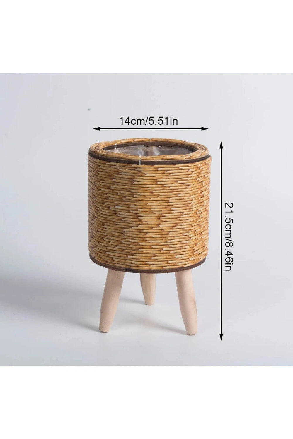 Rattan Basket Flower Pot