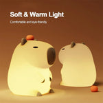 Kawaii Capybara Night Light