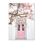 London Floral Canvas Poster