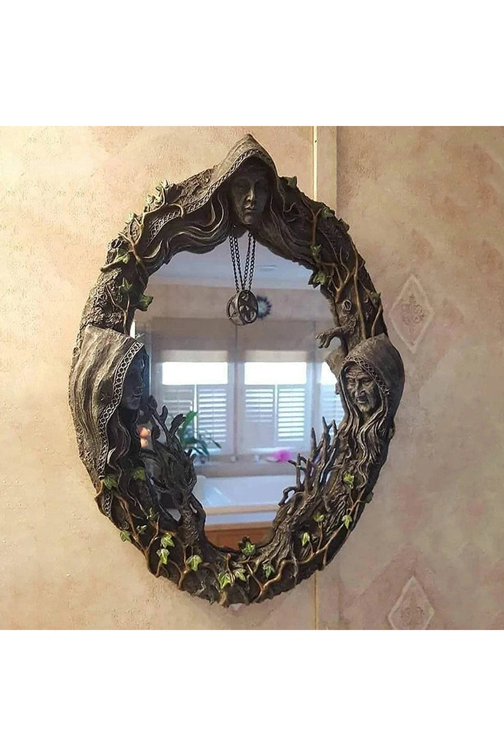 Witchy Goddess Wall Mirror