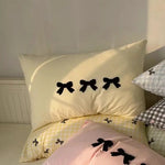 Decorative Pillows with Bow Designs