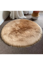 Fluffy Pink Floor Rug