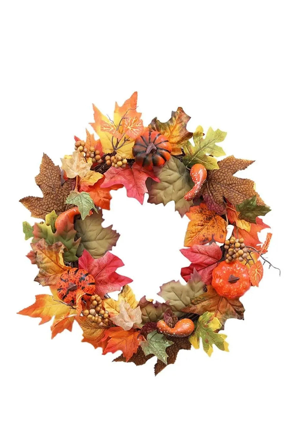 Fall Blaze Maple Wreath