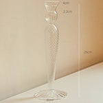 Crystal Aura Taper Candle Holders