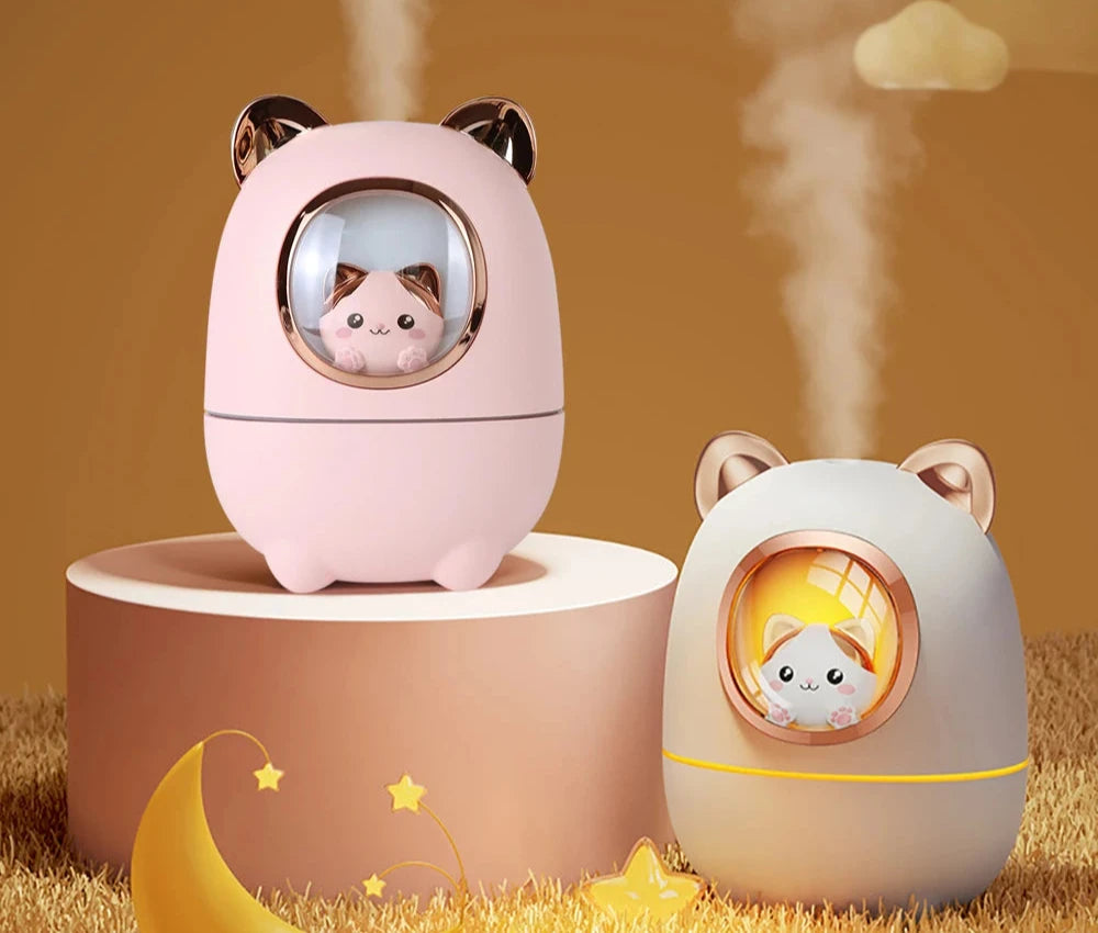 Space Kitty Night Light Humidifier