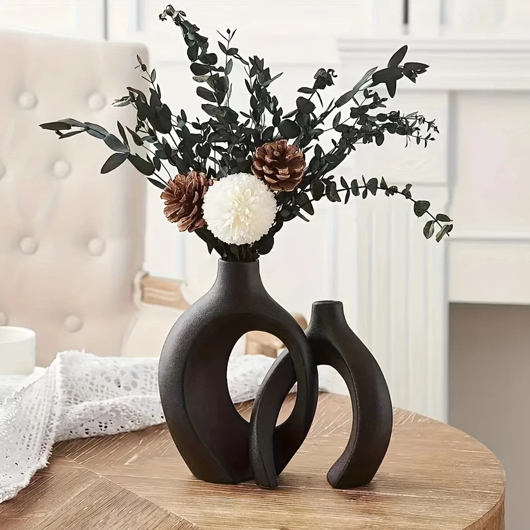 Boho Infinity Embrace Vases