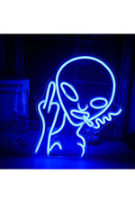 Alien Hip Hop Neon