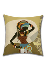 African Lady Pillow Case