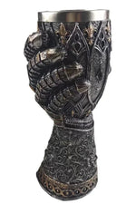 Medieval Knight's Gauntlet Goblet