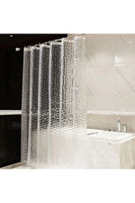 Transparent Cube Shower Curtain