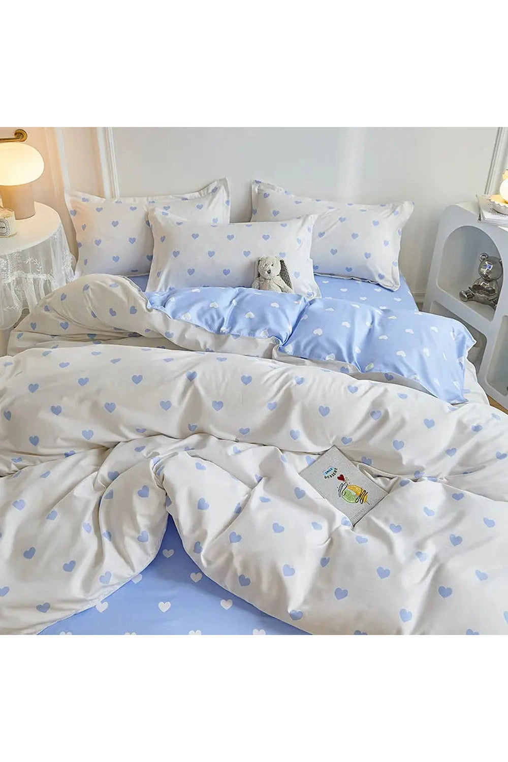 Grey Simple Bedding Set