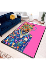 Cosmic Tiger Boho Area Rug