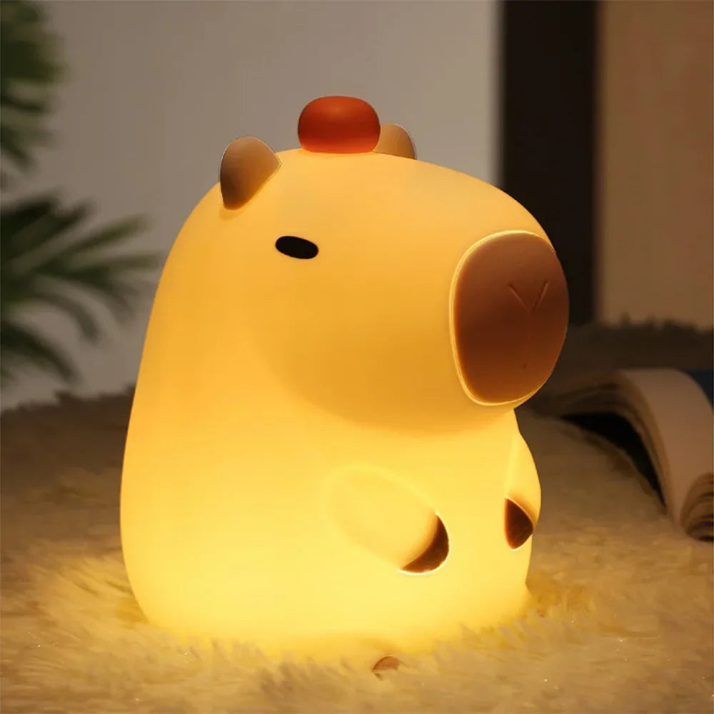 Kawaii Capybara Night Light