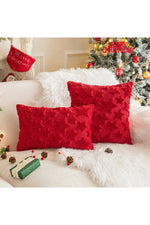 Xmas Plush Decorative Pillow Case