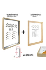 Golden Black Aluminum Frames