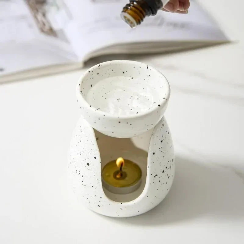 Terra Mist Speckled Oil Warmer