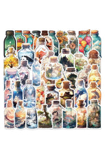 Bottle World Scrapbooking Stickers