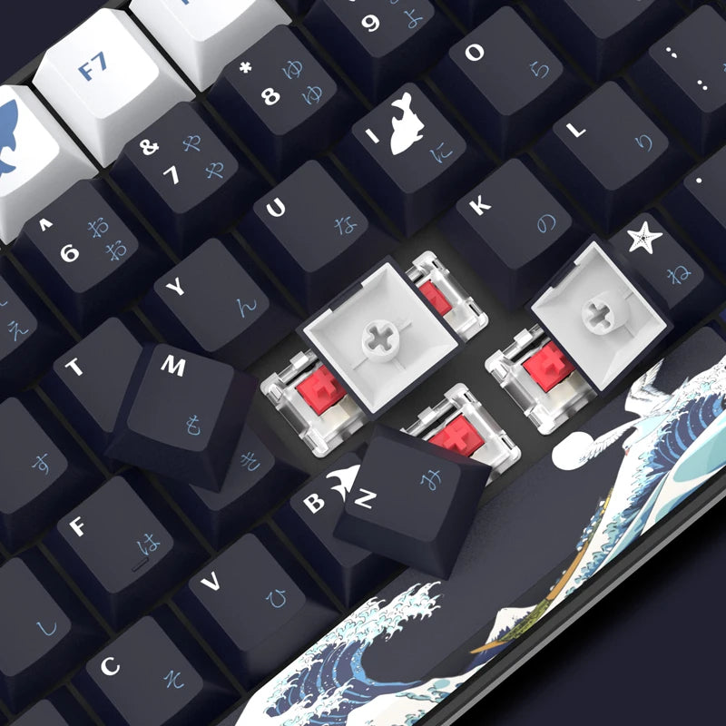 Black Coral Sea Keycaps