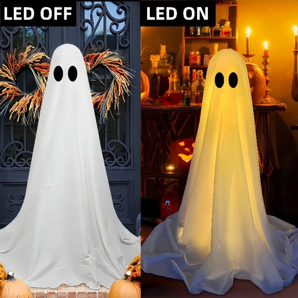 Luces de Halloween con brillo fantasmal