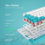 Blue Theme Gamer Keyboard