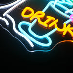 Drink Bar Neon Sign