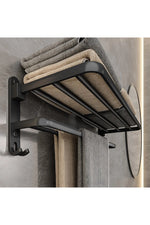 Industrial Style Towel Shelf