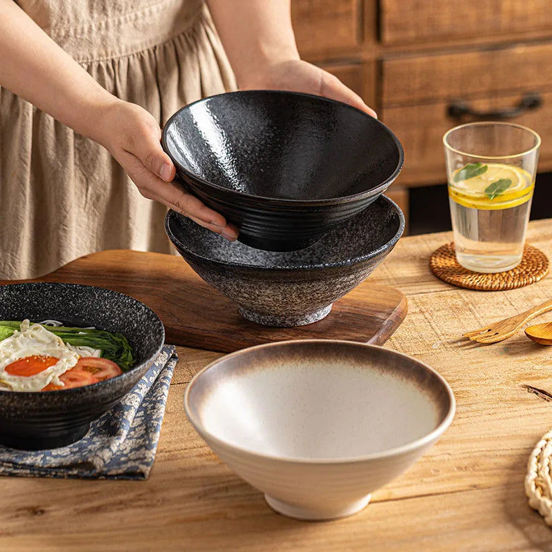 Stoneware Noodle Bowl