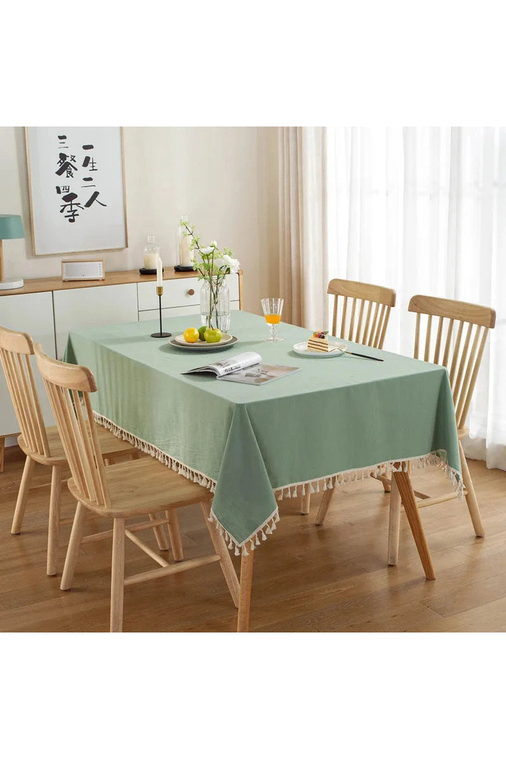 Evergreen Elegance Tablecloth