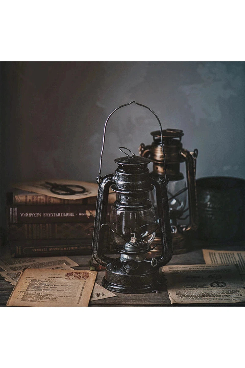 Retro Iron Kerosene Decor