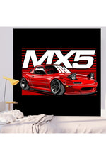 Retro JDM Legends Tapestry