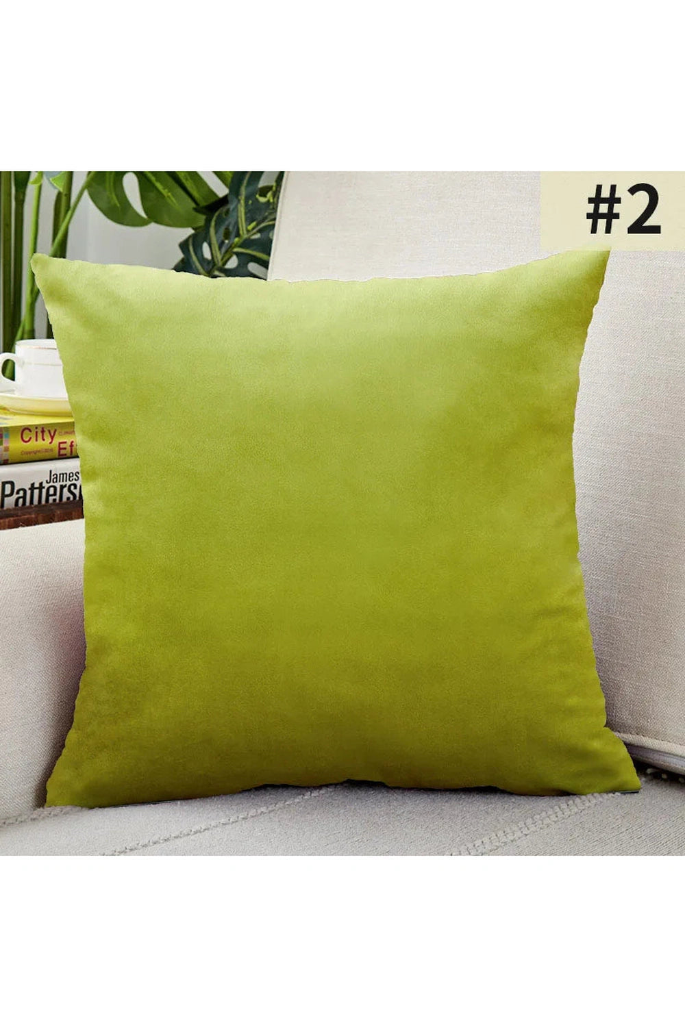 Green Velvet Gift Pillow Case