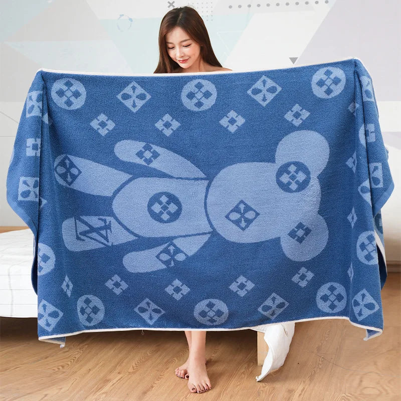 Bold Boho Diamond Pattern Blanket