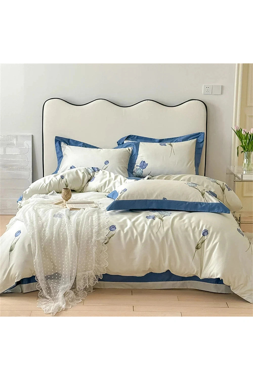 Soft Flowers Bedding Set