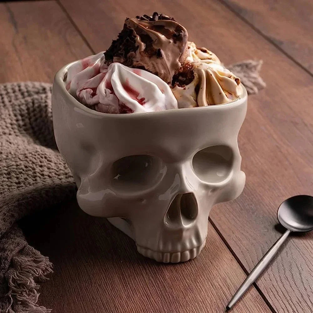 Gothic Skull Bowl